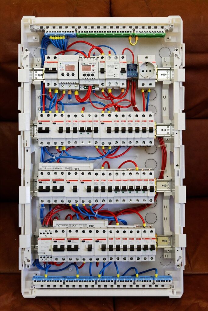 Cuadro eléctrico de vivienda con diferenciales y magnetotérmicos instalados